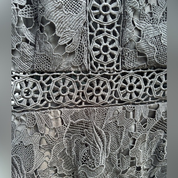 BB Dakota Calvin Scalloped Lace Dress, size 0 - Picture 9 of 12